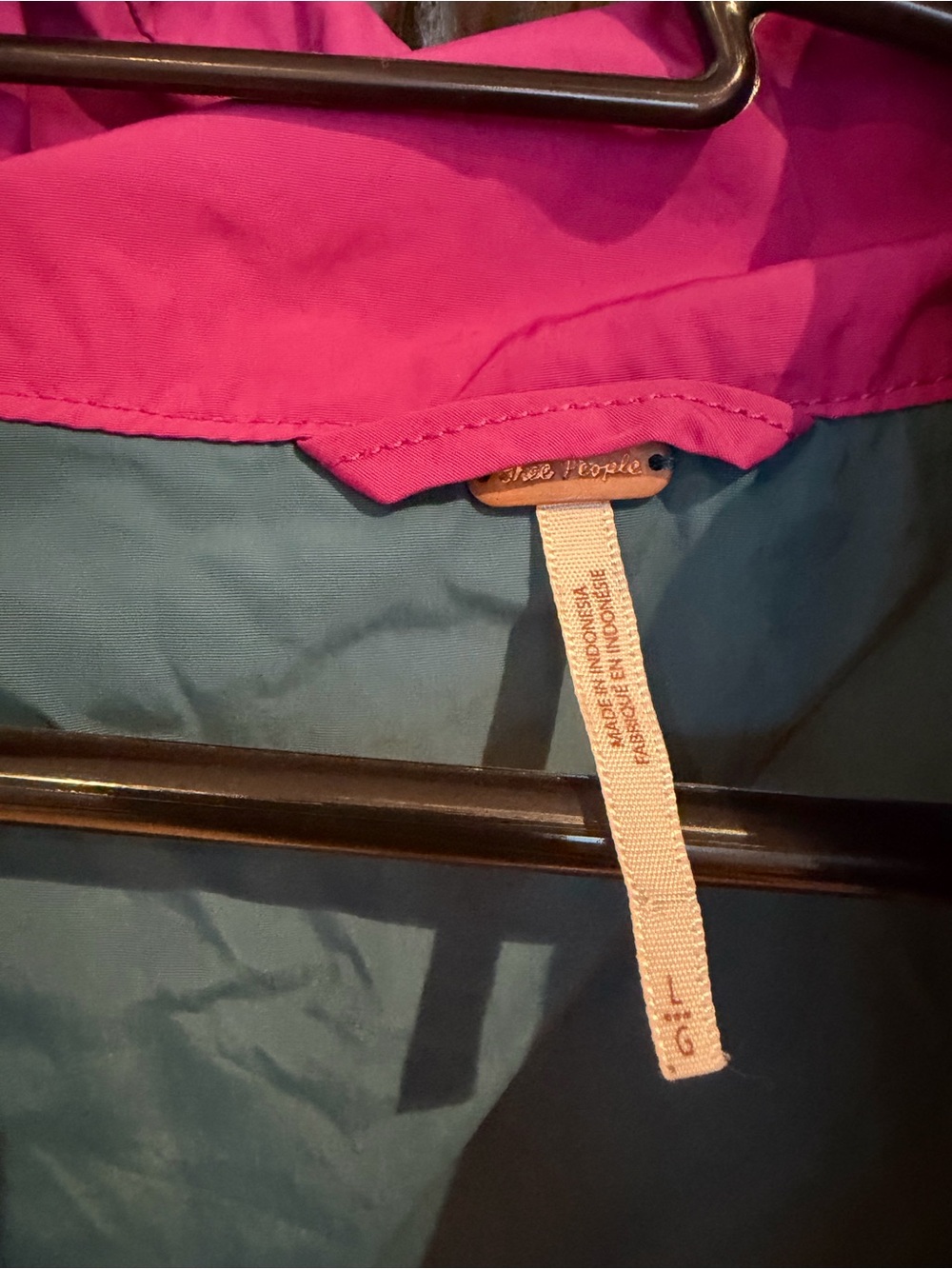 Free People Colorblock Highline Bomber Jacket L - Picture 6 of 8